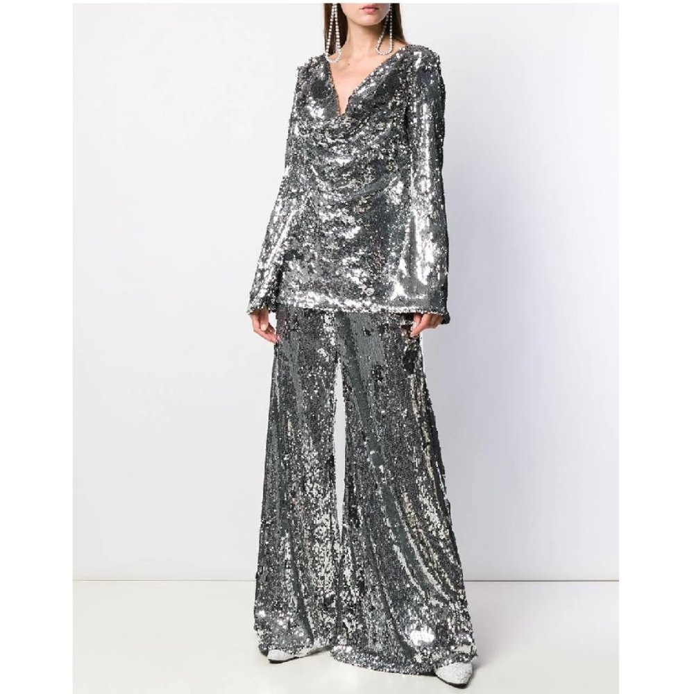 💎🔥Ellery Sequin-Embroidered Top
